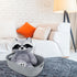 Felt Sleek Open Storage Bin Basket with handles